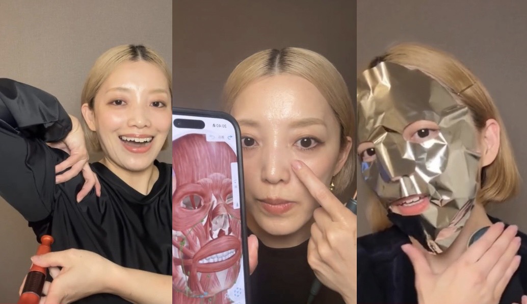 Face Atelier Rオンラインサロン メンバー限定LIVEの様子