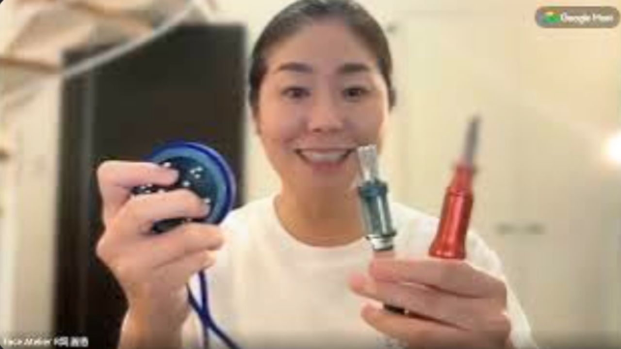Face Atelier R 集合オンラインフェイスケアレッスンの様子